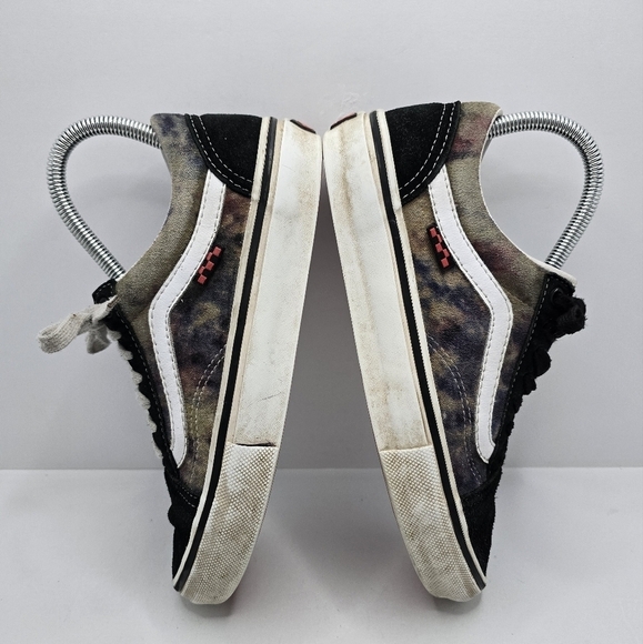 Vans | Old Skool distressed black indie sleeze low-top sneakers | WMS 7 - Picture 13 of 14